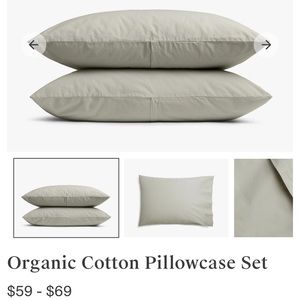 New Parachute Organic Cotton Pillowcase
